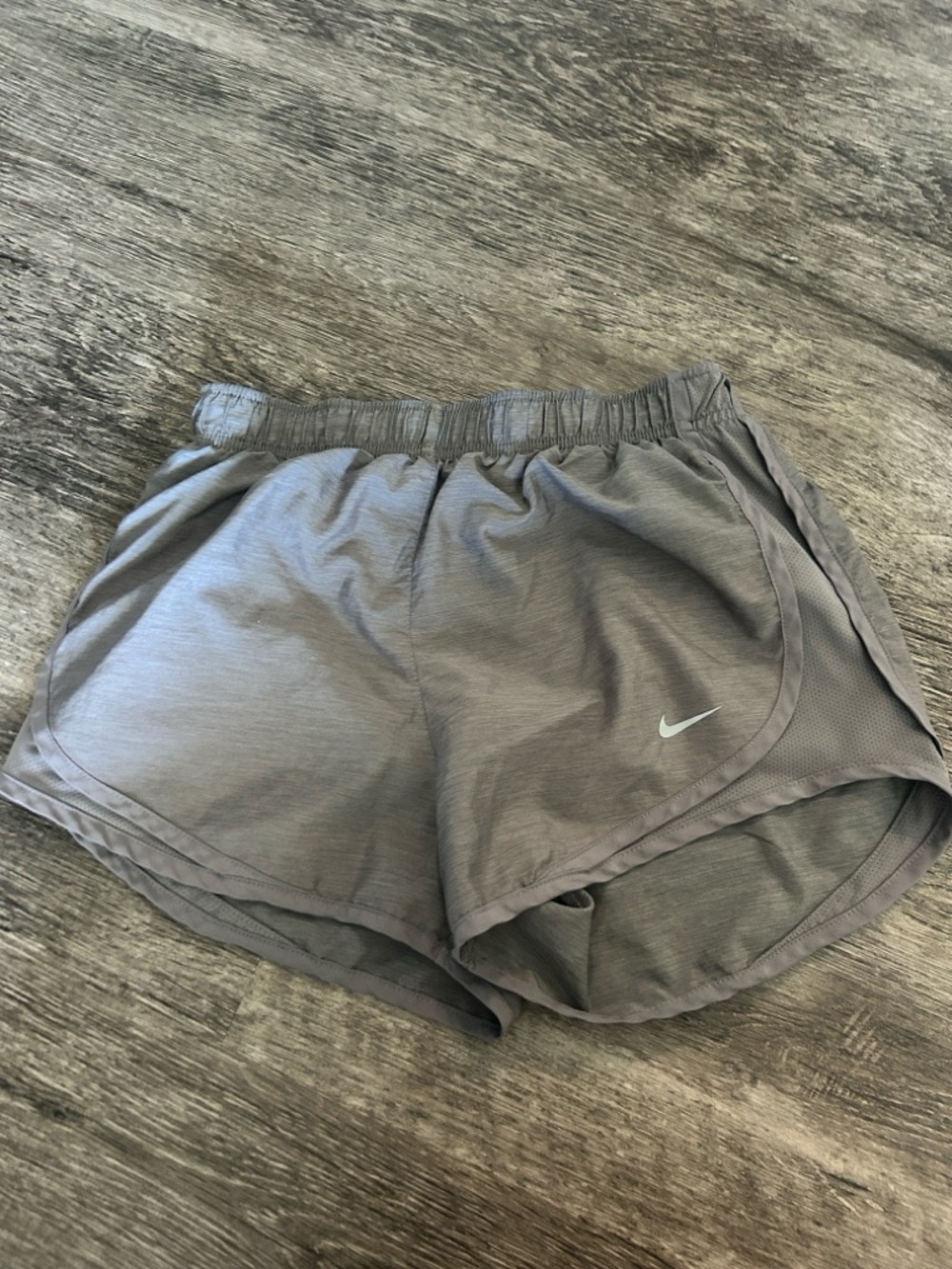 Nike Women's Gray Athletic Running Shorts